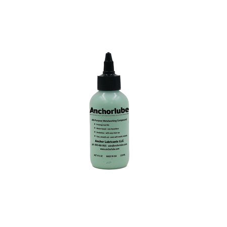 Anchorlube Water-Based Cutting Fluid, 4 oz, Squeeze Bottle, 24PK 3115